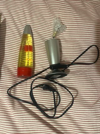 Lámpara de Lava Roja