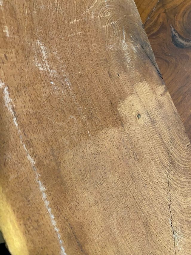 Bandeja decorativa madera y resina. mates