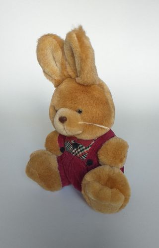 3 Pupazzi Orsetti Coniglietto Peluche