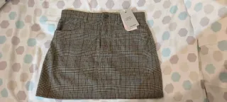 Falda de cuadros Pull&Bear