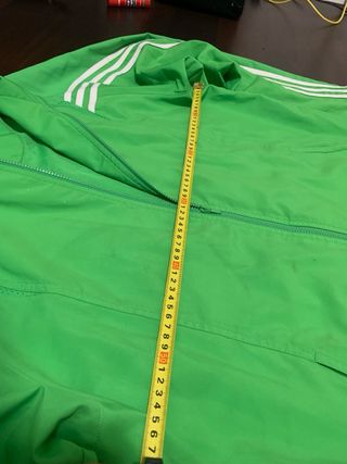 Chaqueta Adidas 3 Rayas Verde Vintage Retro