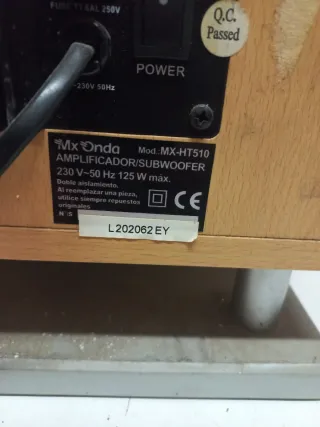 Subwoofer MX Onda 125W