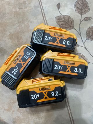 Baterías compatibles con DeWalt 20V 8.0Ah
