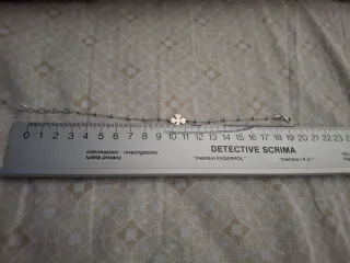 Bracciale in argento con quadrifoglio