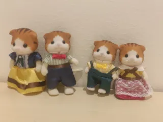 Familia Gato Sylvanian Maple