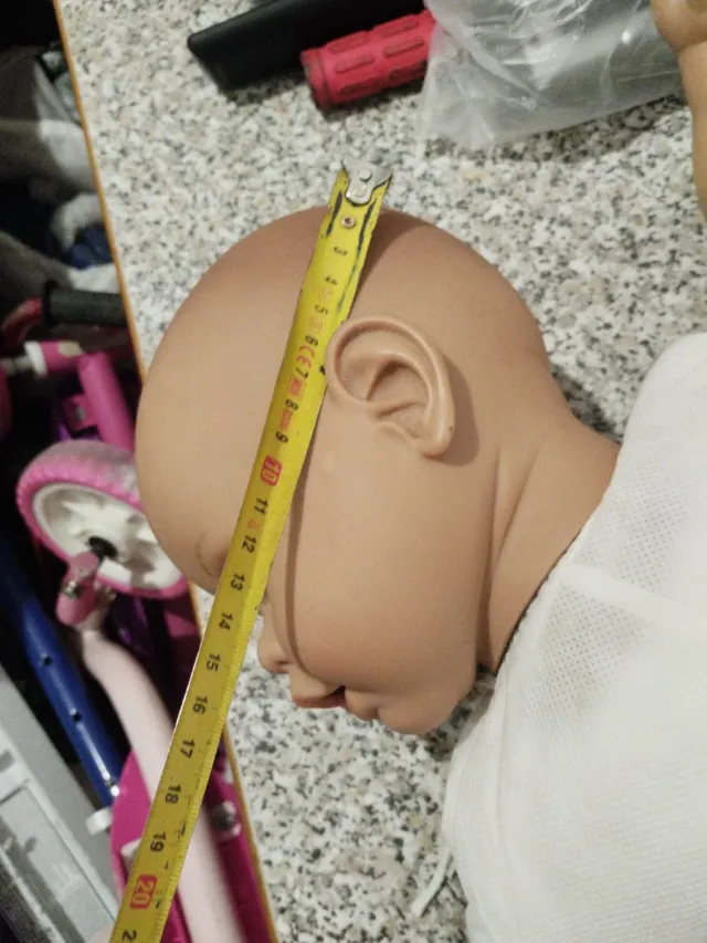 Muñeca grande bebé morena