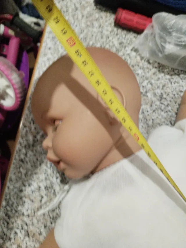 Muñeca grande bebé morena