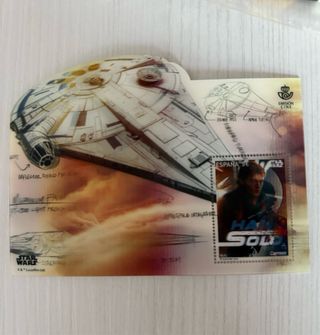 2 Camisetas Star Wars -2 Sellos 3 D cada uno 5€