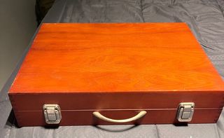 Maletín de madera para pintura