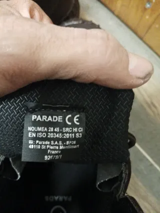 Botas de seguridad Parade Marrones