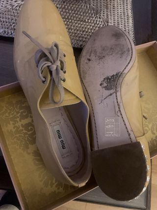 Miu Miu derby charol