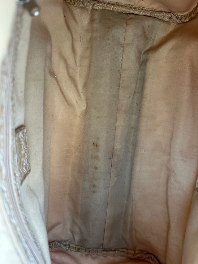 Bolso Valentino Beige Cocodrilo