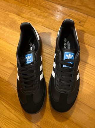Zapatillas Adidas Samba Negras y Blancas