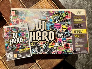 DJ Hero Wii + Tabla Mezclas