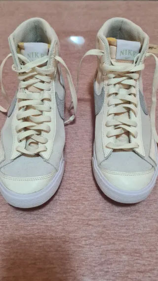 Zapatillas Nike Talla 41 Beige/Gris