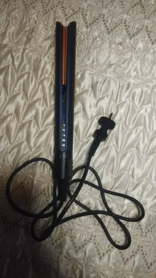 Piastra per capelli Dyson Blu e Oro