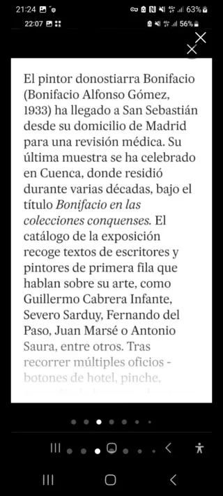 Cuadro de Bonifacio Alfonso Pérez