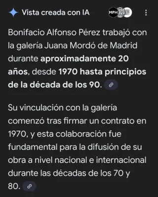 Cuadro de Bonifacio Alfonso Pérez