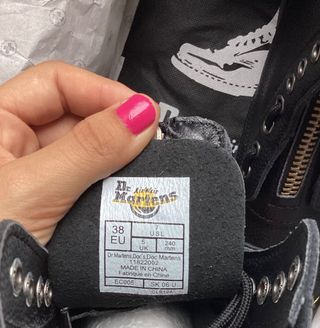 Botas Dr. Martens Mujer Negras