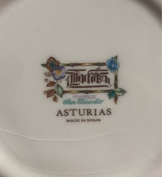 Tetera San Claudio Cerámica Flores