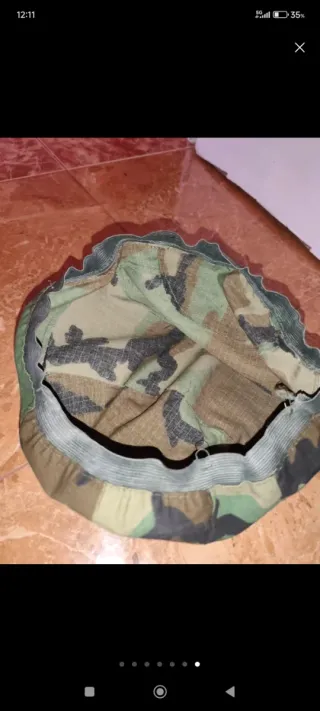 Casco Airsoft + 2 Fundas Camuflaje