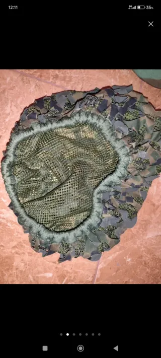 Casco Airsoft + 2 Fundas Camuflaje