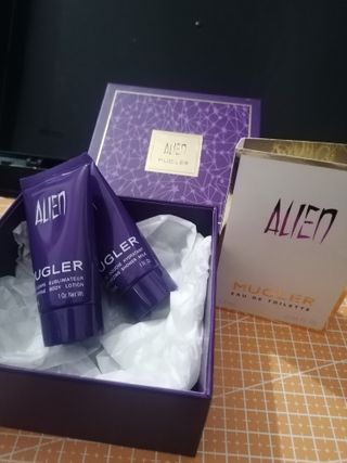 Lote Miniaturas Perfume Alien Mugler. Con regalo!