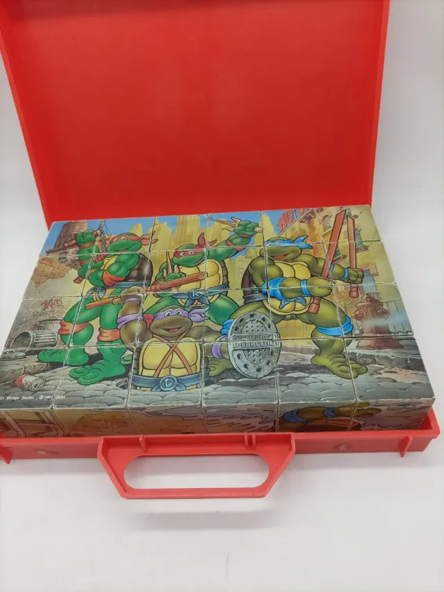 Juego de cubos tortugas ninja 1991