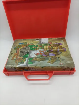 Juego de cubos tortugas ninja 1991