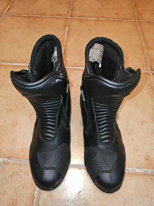 Botas de moto negras talla 39
