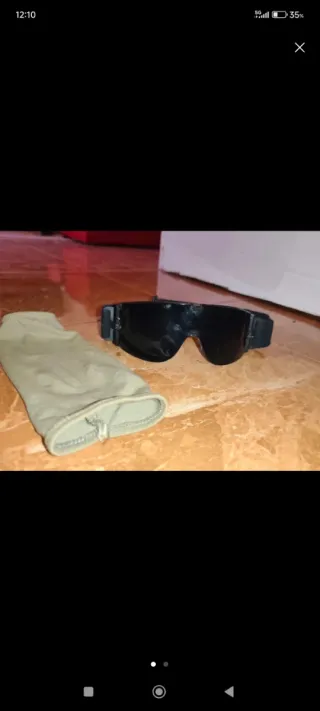 Gafas Airsoft Tácticas Negras