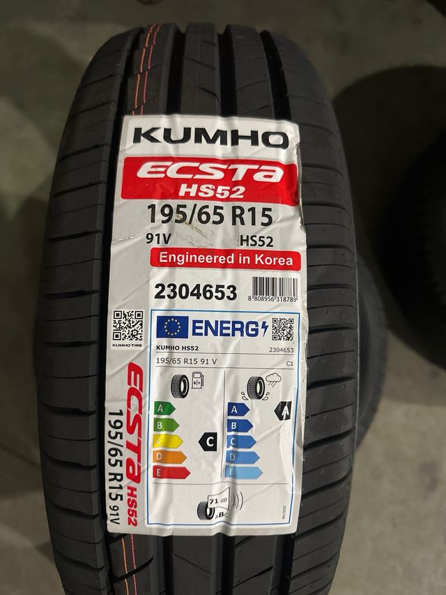 Neumático Kumho Ecsta HS52 195/65 R15 91V