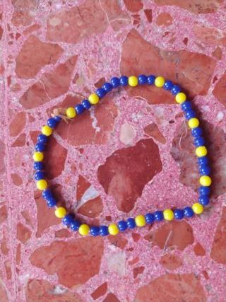 Pulseras de abalorios multicolor