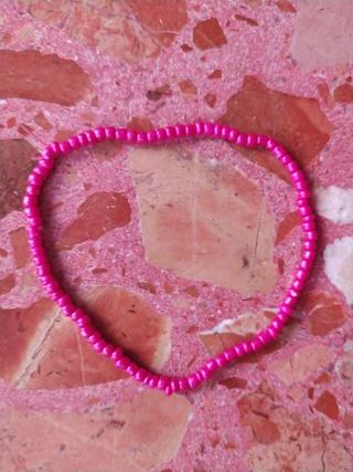 Pulseras de abalorios multicolor