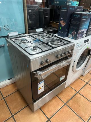 Cocina Gas Candy CGG655SI/E 4 fuegos