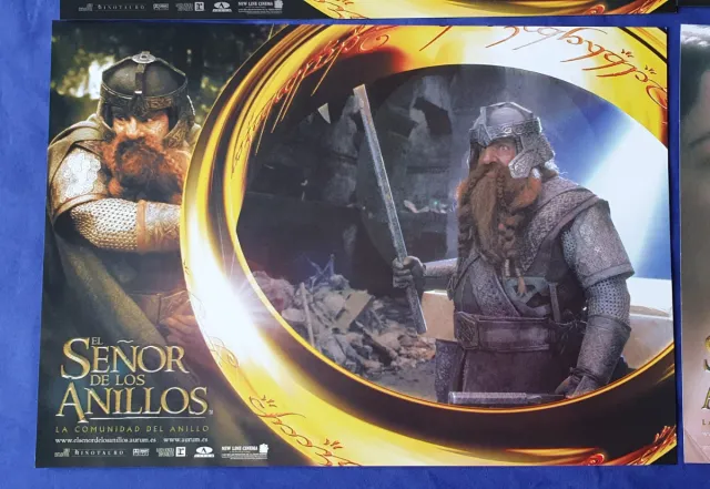 12 Fotocromos Señor de los Anillos