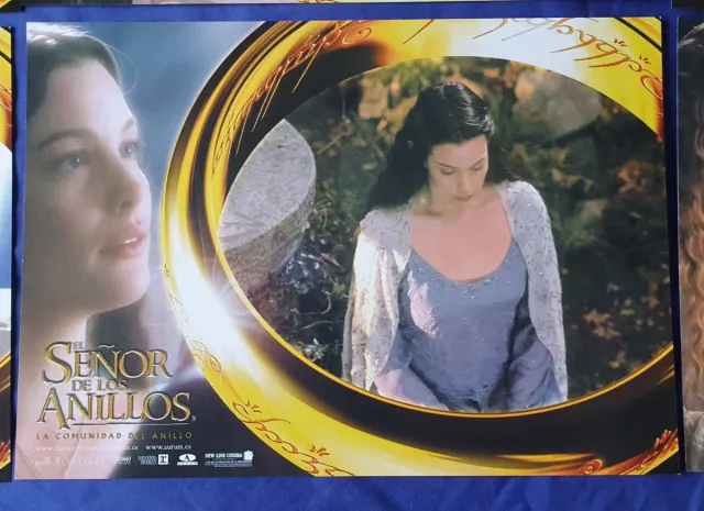 12 Fotocromos Señor de los Anillos