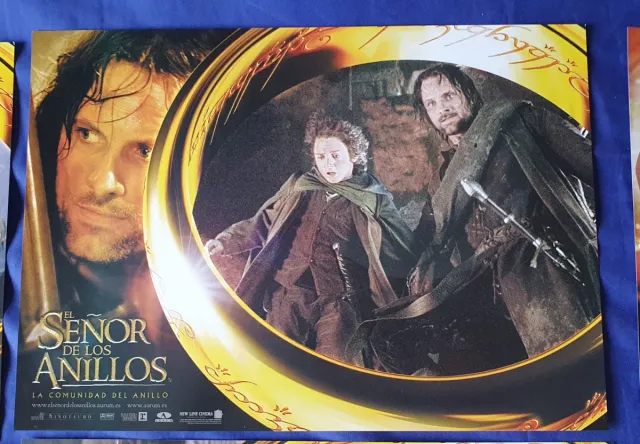 12 Fotocromos Señor de los Anillos