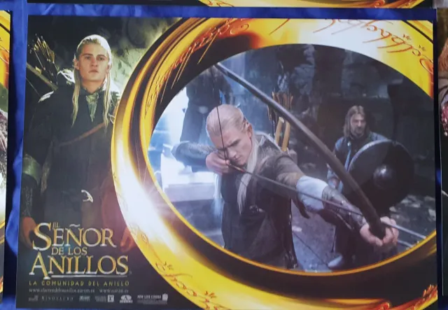 12 Fotocromos Señor de los Anillos