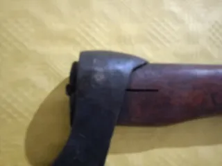 Destral antigua de leñador