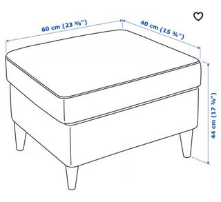 Sillón y reposapiés