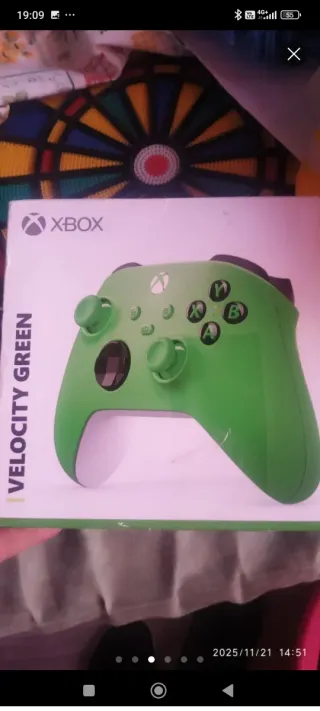 Mando Xbox OPI-1 Naranja y Azul