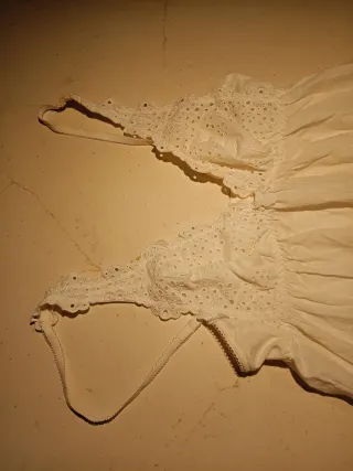 Camisón Oysho Algodón Blanco