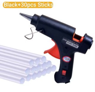 Pistola Silicona Mini 20W + 30 Barritas
