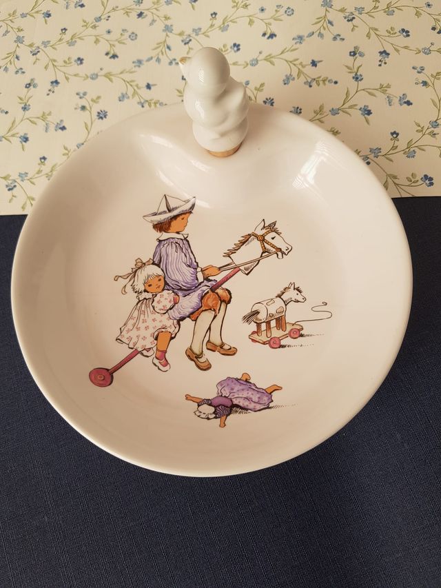 Plato porcelana antiguo francés Revol.