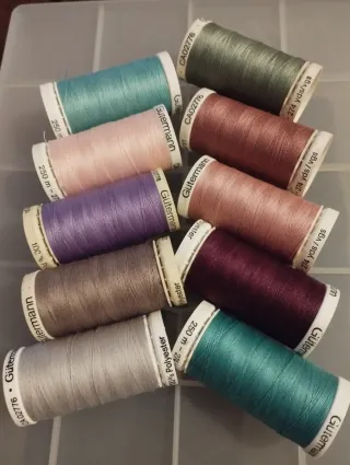 10 (diez) Bobinas Hilo Guterman 250m