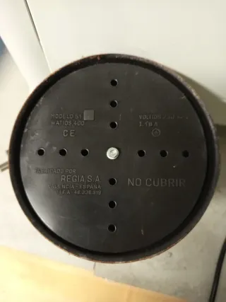 Calentador Eléctrico Vintage Verde