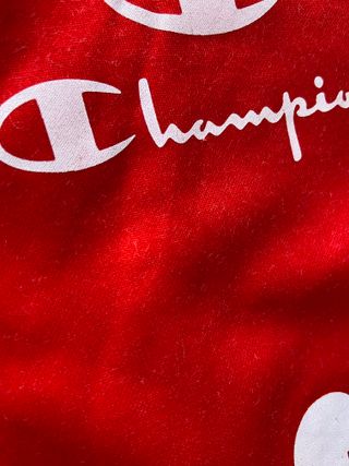 Maglia vintage Champion CUS Firenze rossa