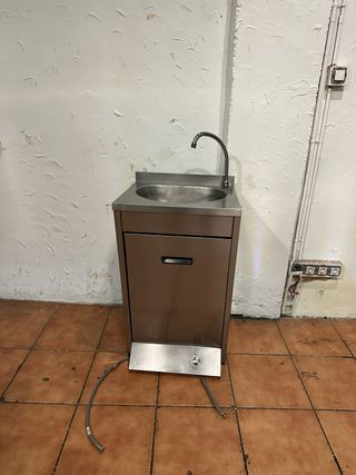 Lavamanos industrial acero inoxidable