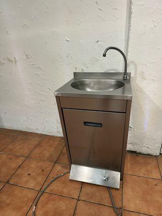 Lavamanos industrial acero inoxidable